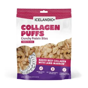 Icelandic  - Icelandic  Beef Collagen Puffs with Marrow for Dogs 2.5-oz