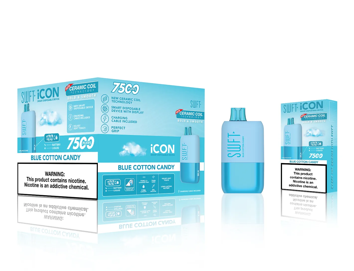 iCON Blue Cotton Candy