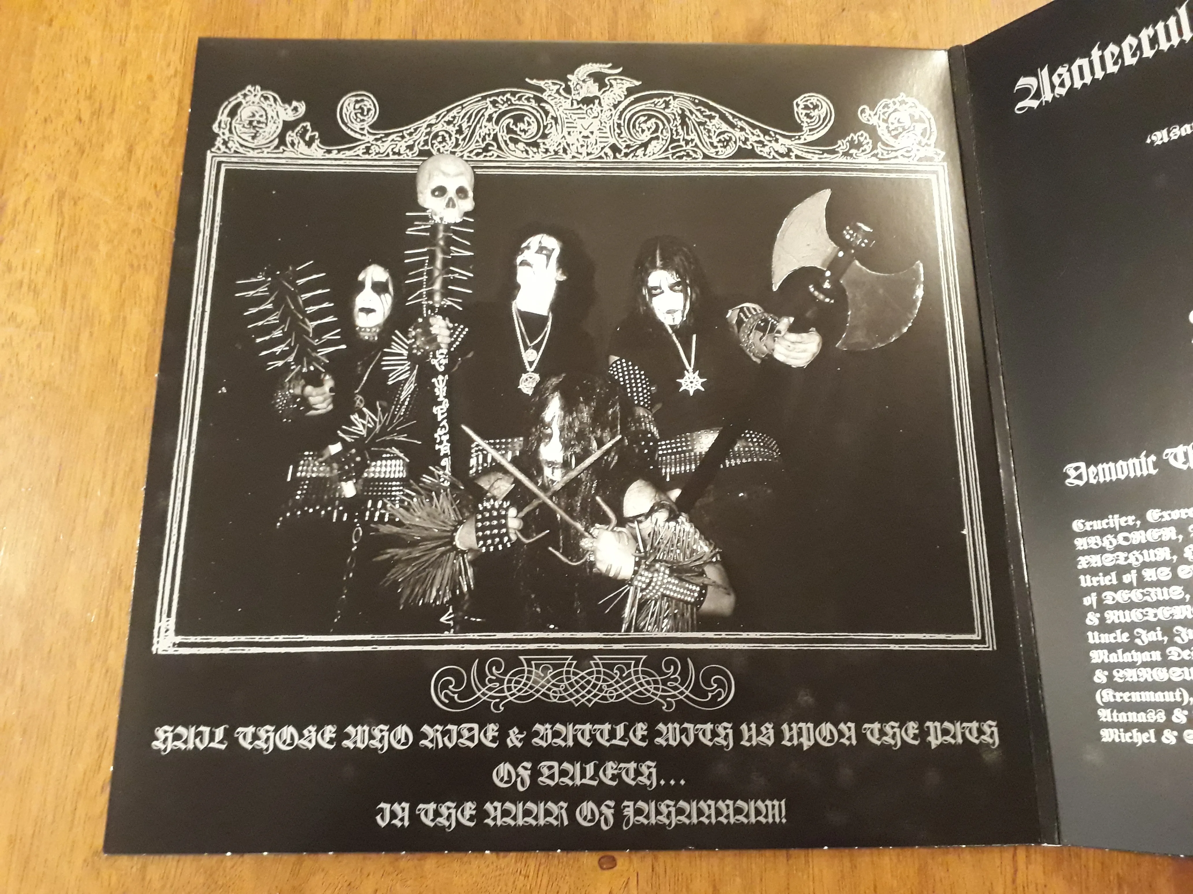 IMPIETY - 1996 - Asateerul Awaleen VINYL