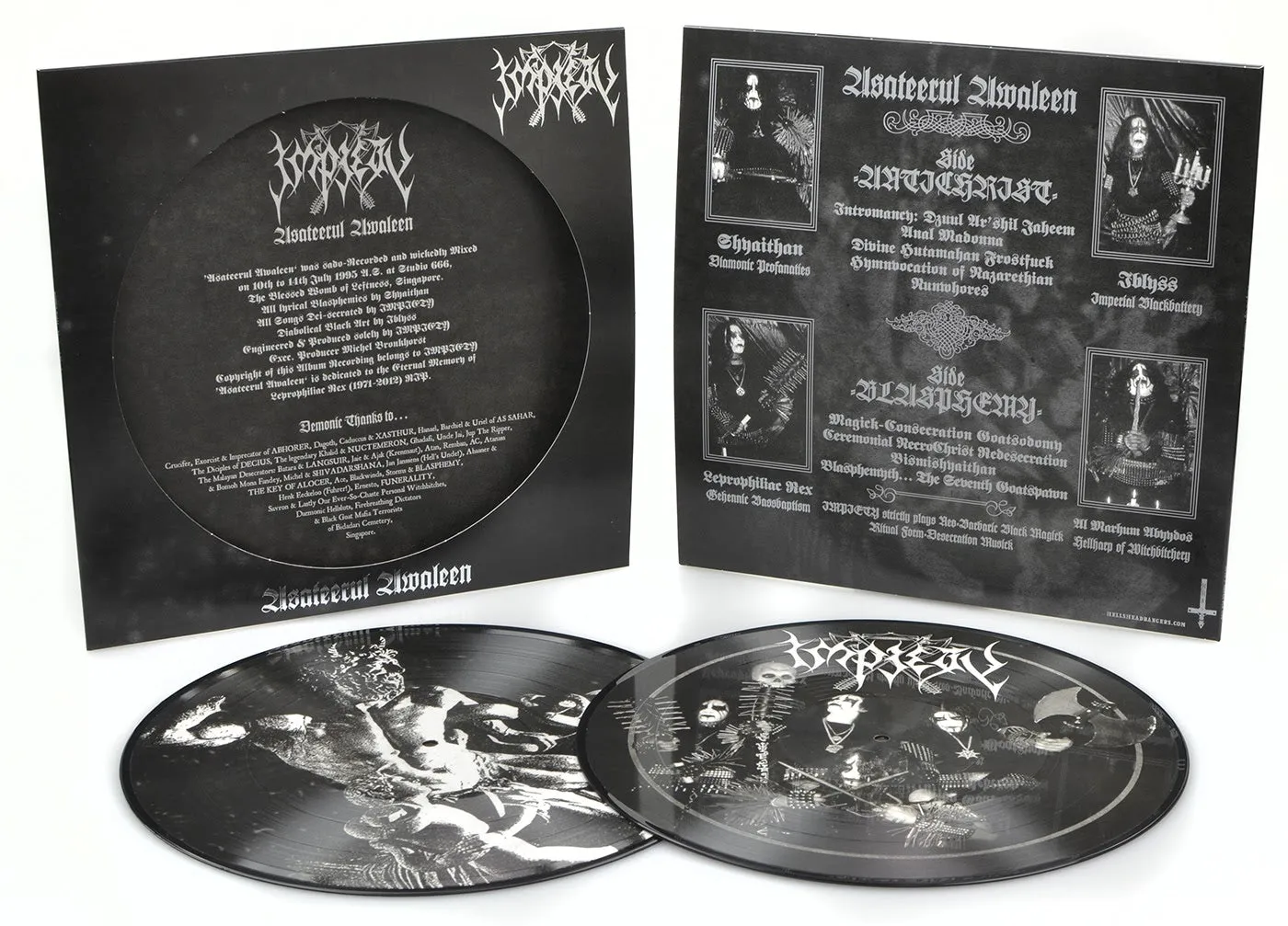IMPIETY - 1996 - Asateerul Awaleen VINYL