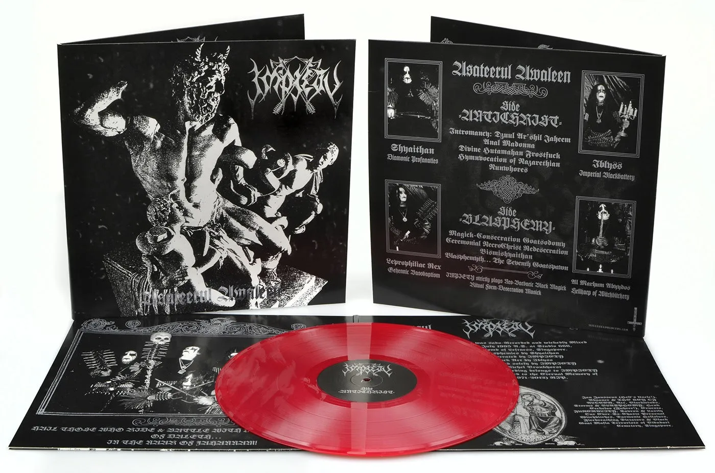 IMPIETY - 1996 - Asateerul Awaleen VINYL