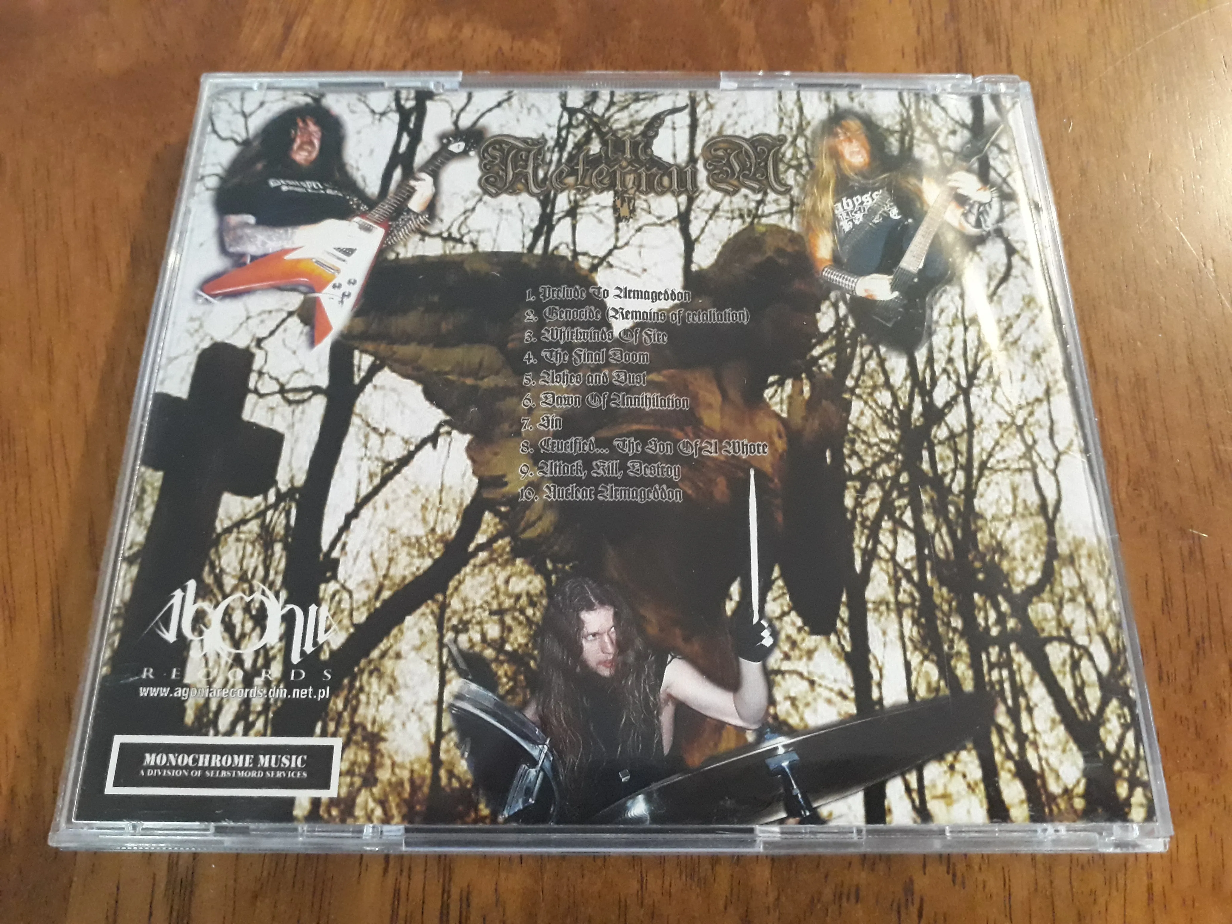 IN AETERNUM - 2003 - Nuclear Armageddon CD [2ND HAND]