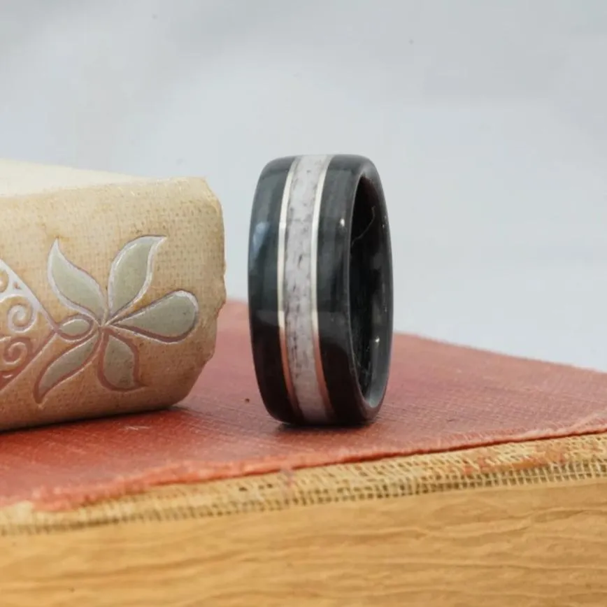 (In-Stock) The Frontiersman Ring - Sterling Silver - Size 10.25/8mm Wide