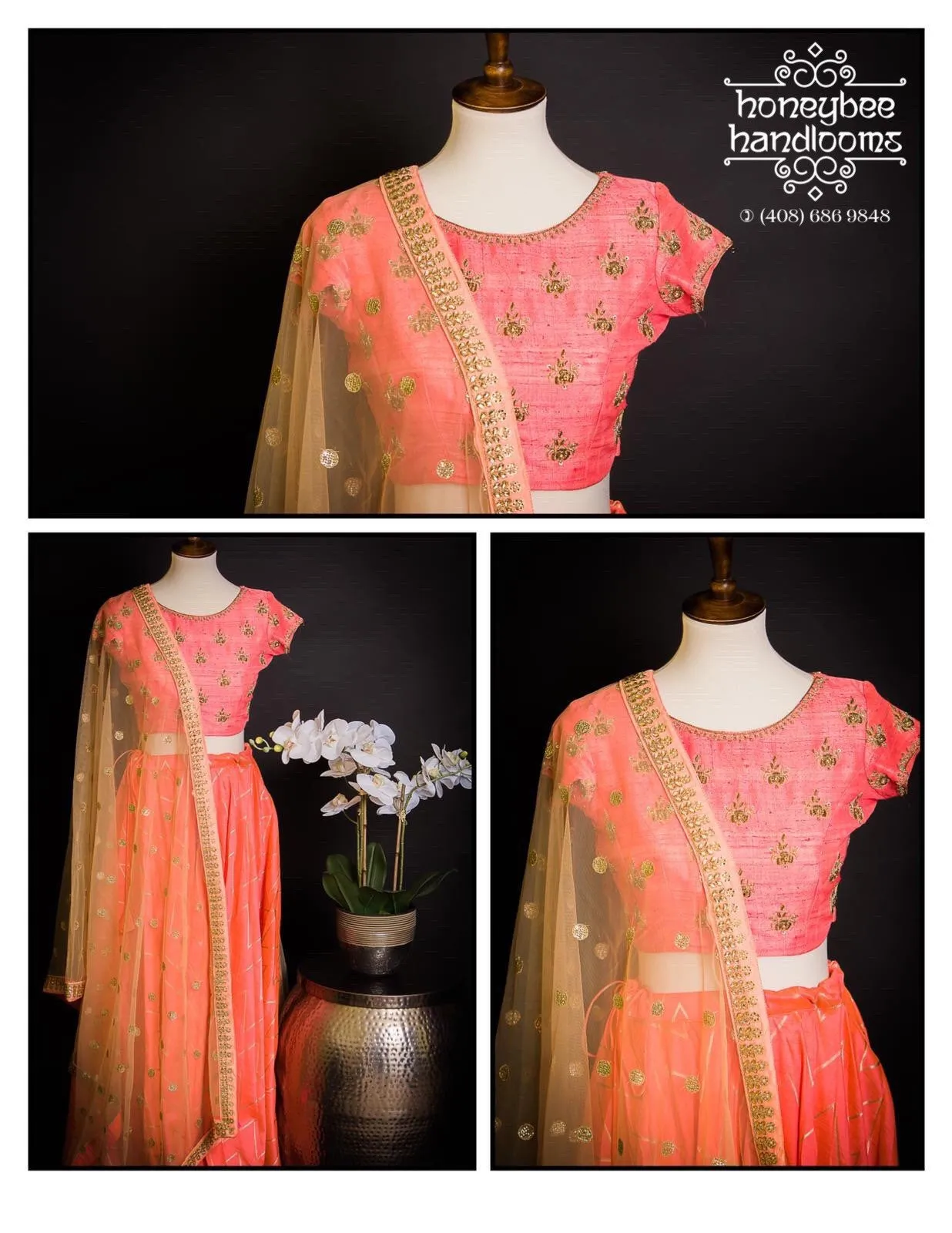 Indian Lehenga | Halfsaree | kids Lehenga| Silk Lehenga | Silk Pavada | Designer Lehenga | Langa Voni | Traditional Lehenga | Bridal Lehenga