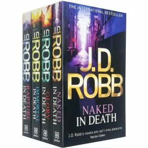 JD Robb In Death Series 1-4 Books Collection Set (Naked In Death, Glory In Death, Immortal In Death, Rapture In Death)