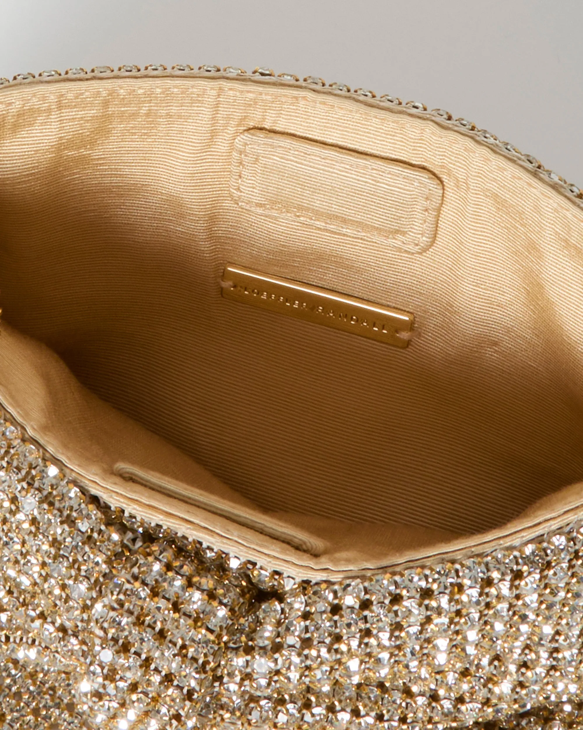 Jolene Diamante Bow Clutch