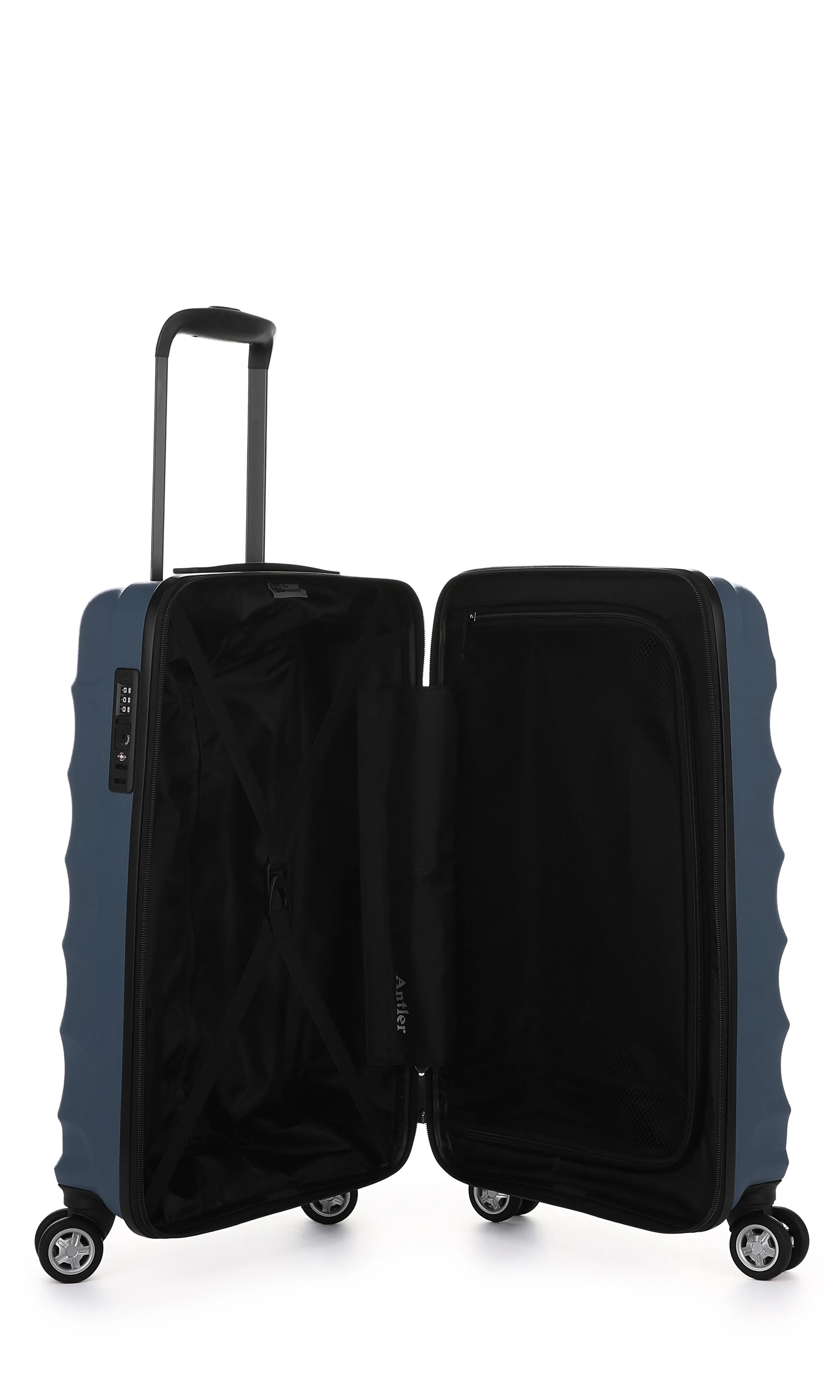 Juno Expandable Carry-On Luggage in Navy