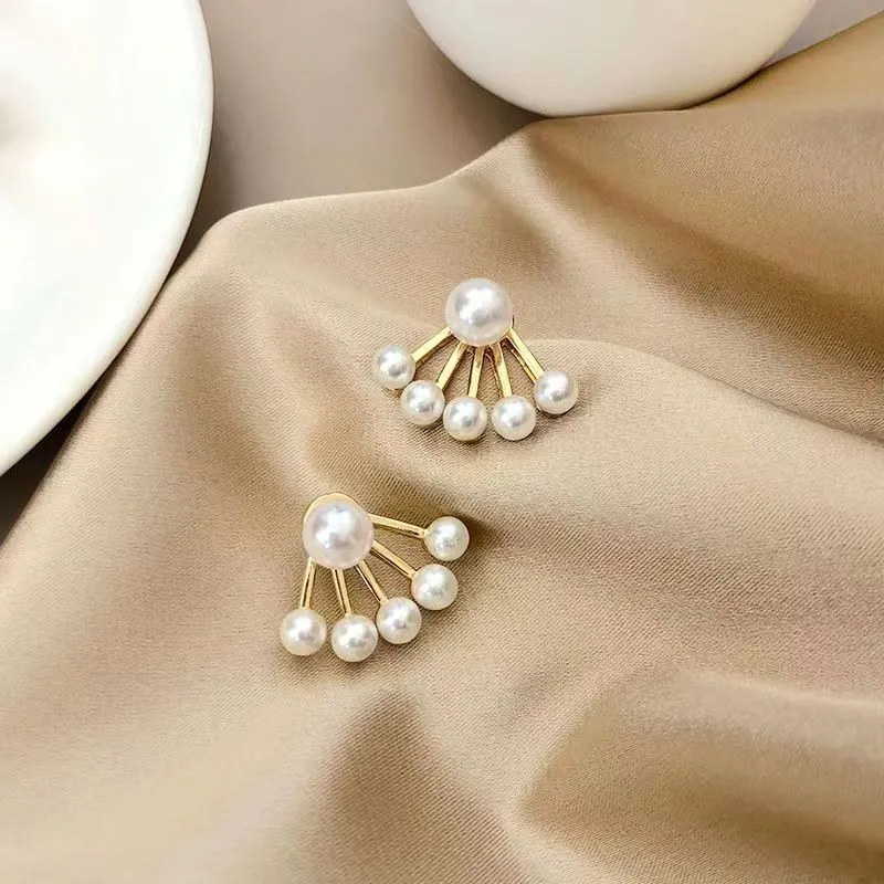 Just lil things White Pin  Earrings  jlt11442