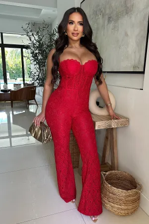 KEEPING TABS JUMPSUIT