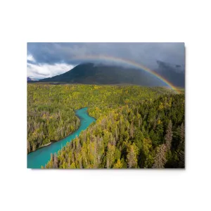 Kenai River - Metal print 16" x 20"