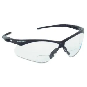 Kimberly-Clark Professional V60 Nemesis RX Safety Eyewear,  3.0 Diopter Polycarb Anti-Scratch Lenses, Black, 28630