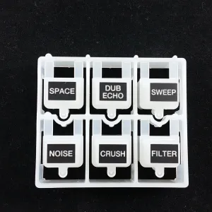 Knob Space Dub echo Sweep Noise Crush Filter for Pioneer DJM-900NXS2 DJM-TOUR1