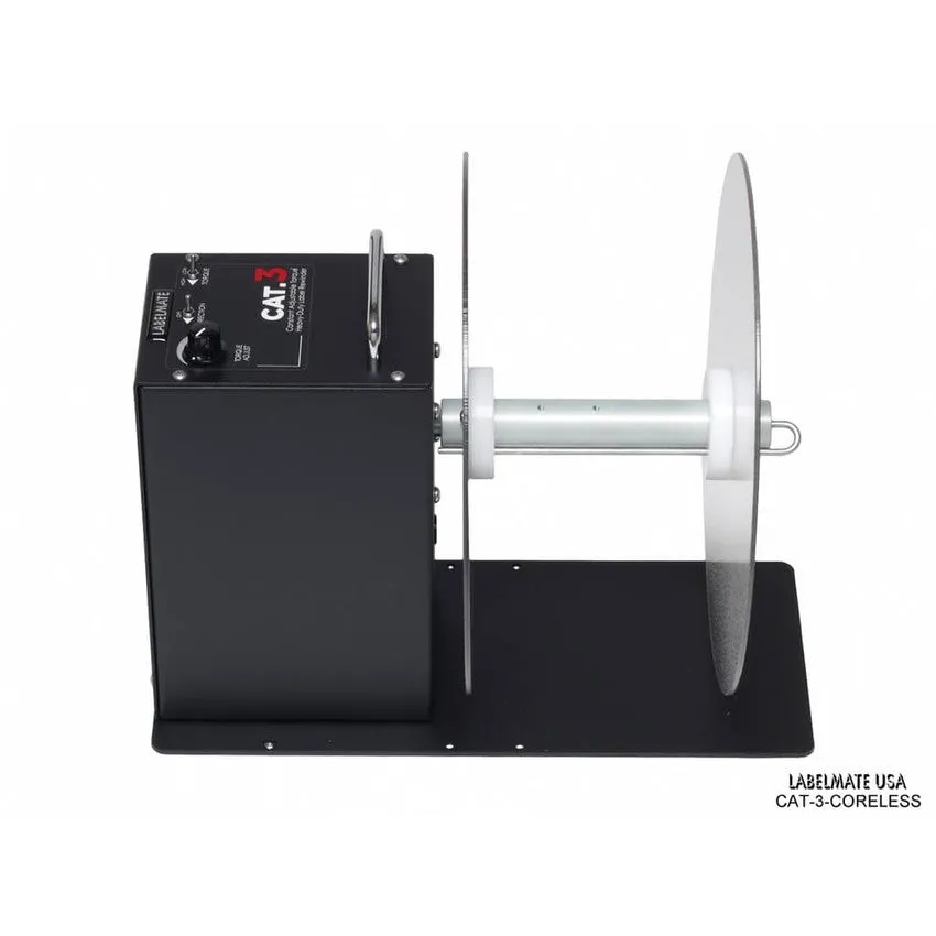 Labelmate Standard Heavy-Duty Rewinder - CAT-3-CORELESS