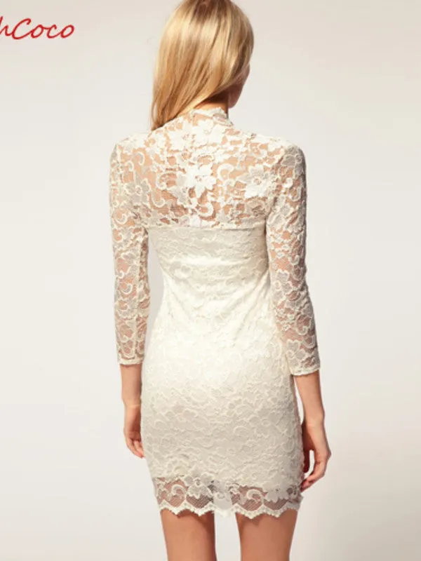 lacey lace dress