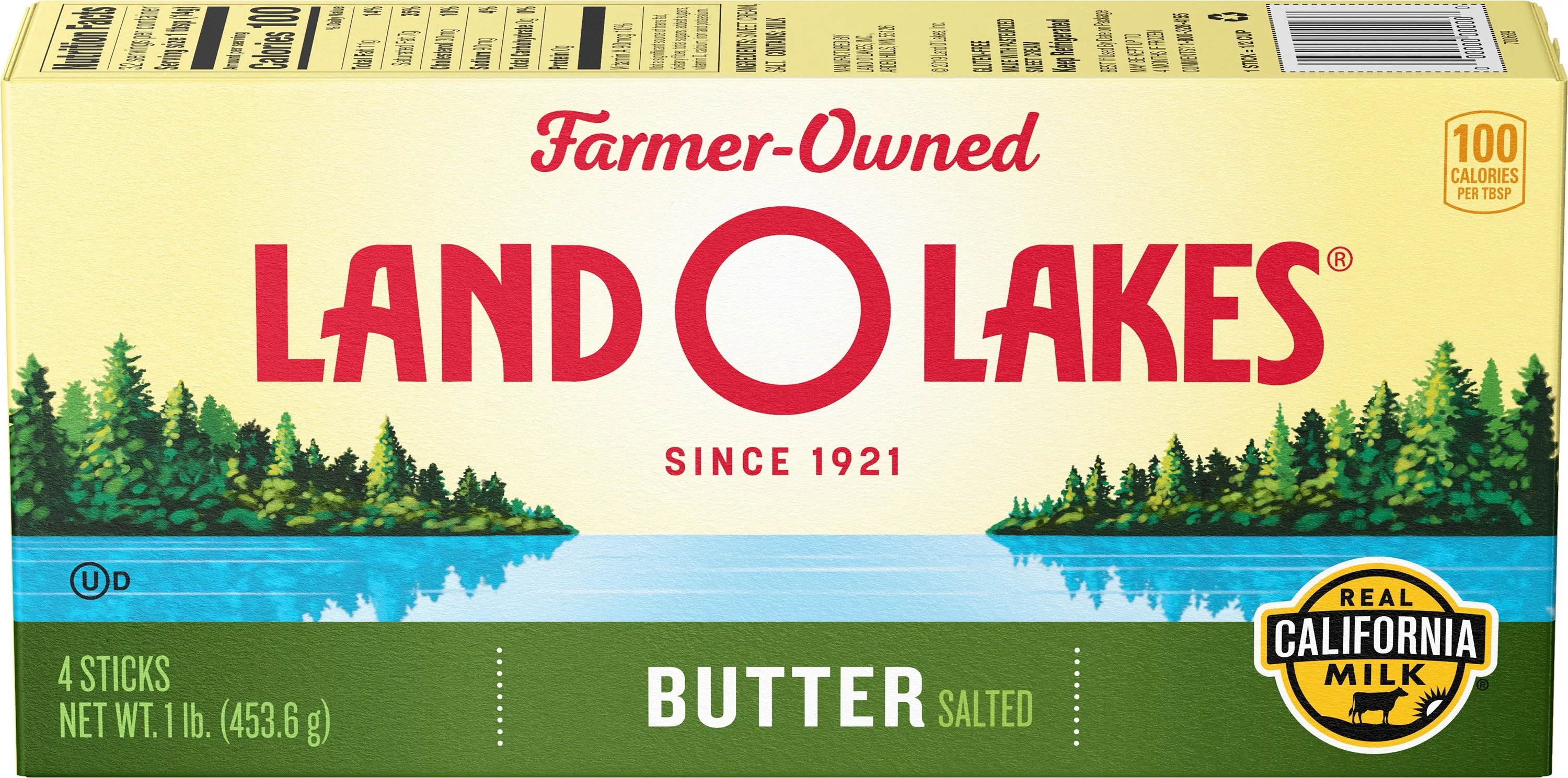 Land O Lakes Light Butter Salted Sticks 1lb