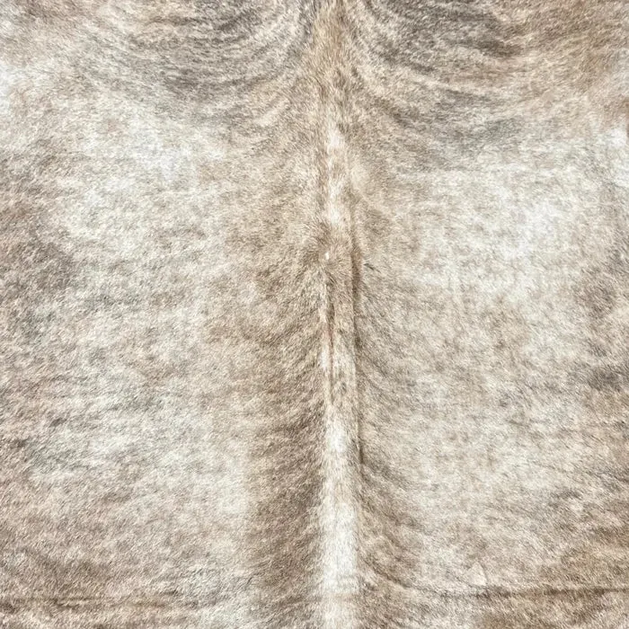 Large Brindle Cowhide Rug Size 6.5 x 7 ft---5051