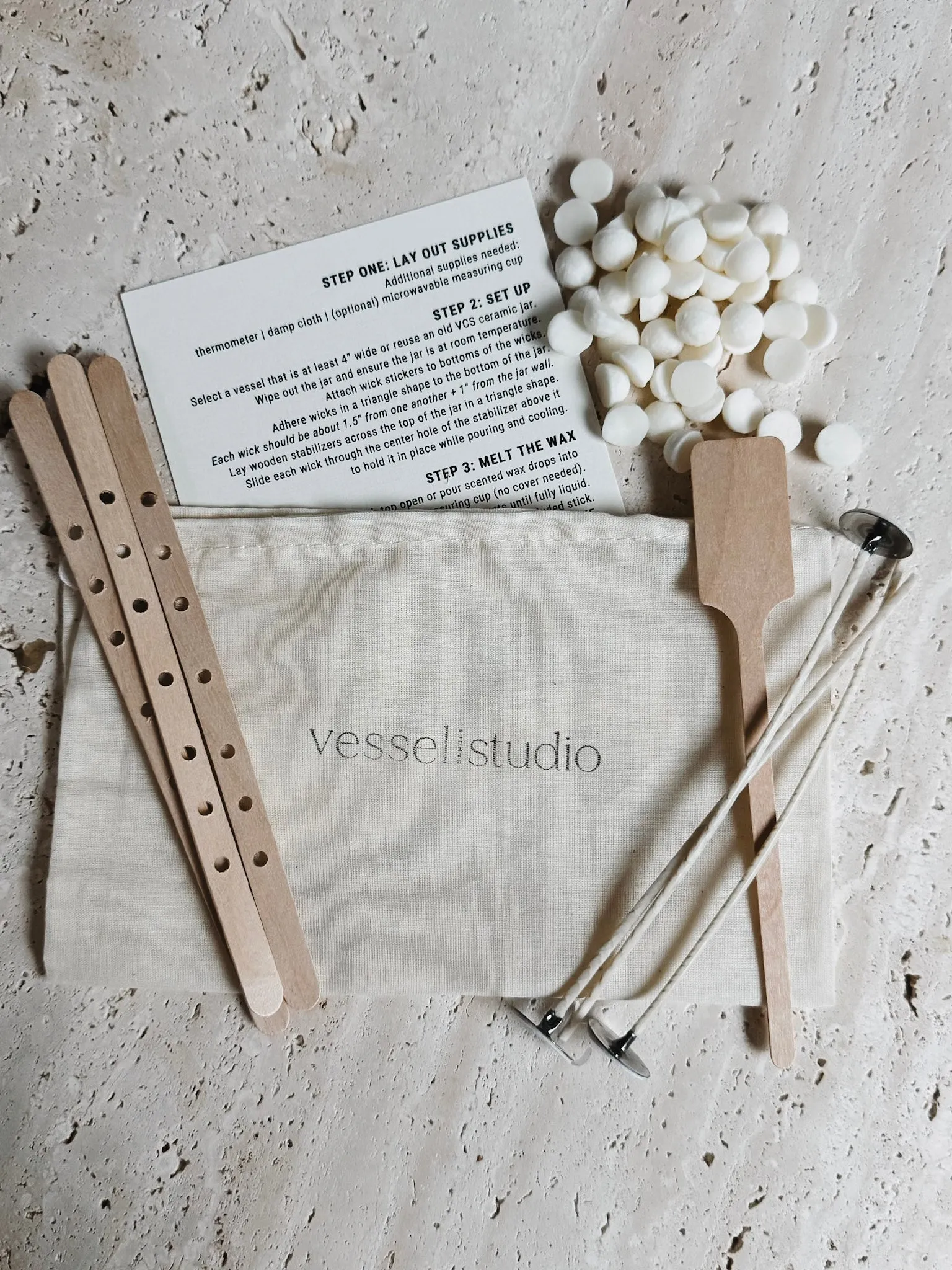 Library Candle Refill Kit 12 oz | Restore