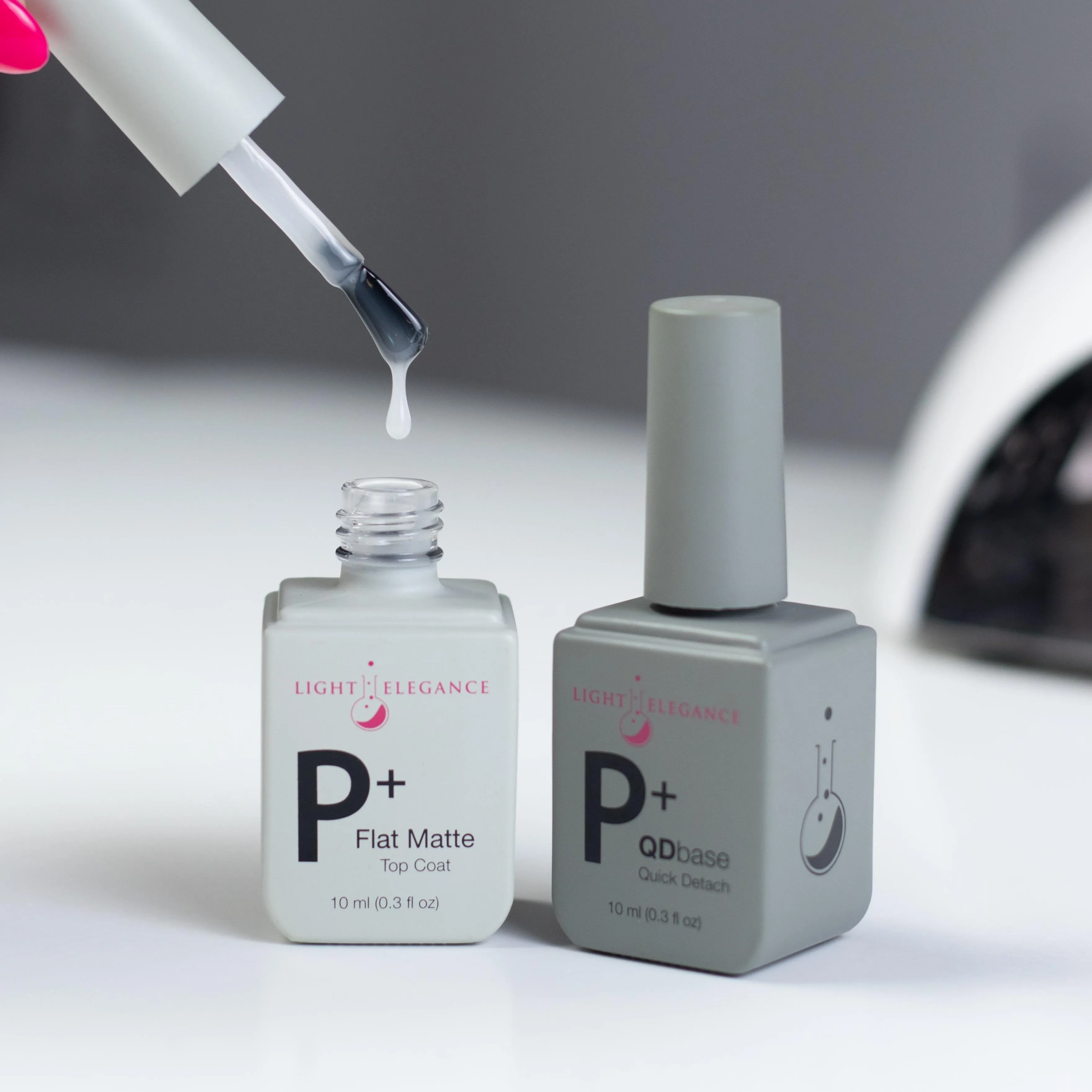 Light Elegance P  Soak-Off Gel Polish - QDBase Quick Detach Base Coat