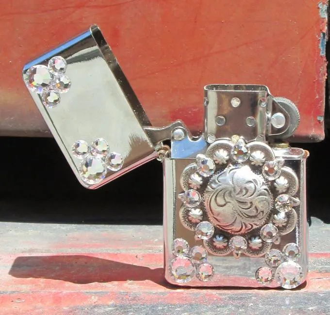 Lighter - Metal Concho