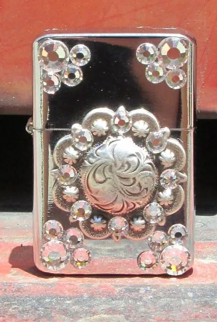 Lighter - Metal Concho