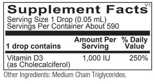 Liquid Vitamin D3