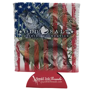 Live Free - Freshwater Can Coozie
