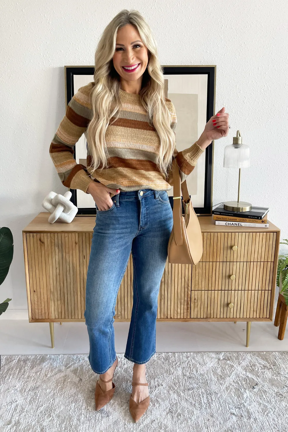 Long Sleeve Crew Neck Sweater