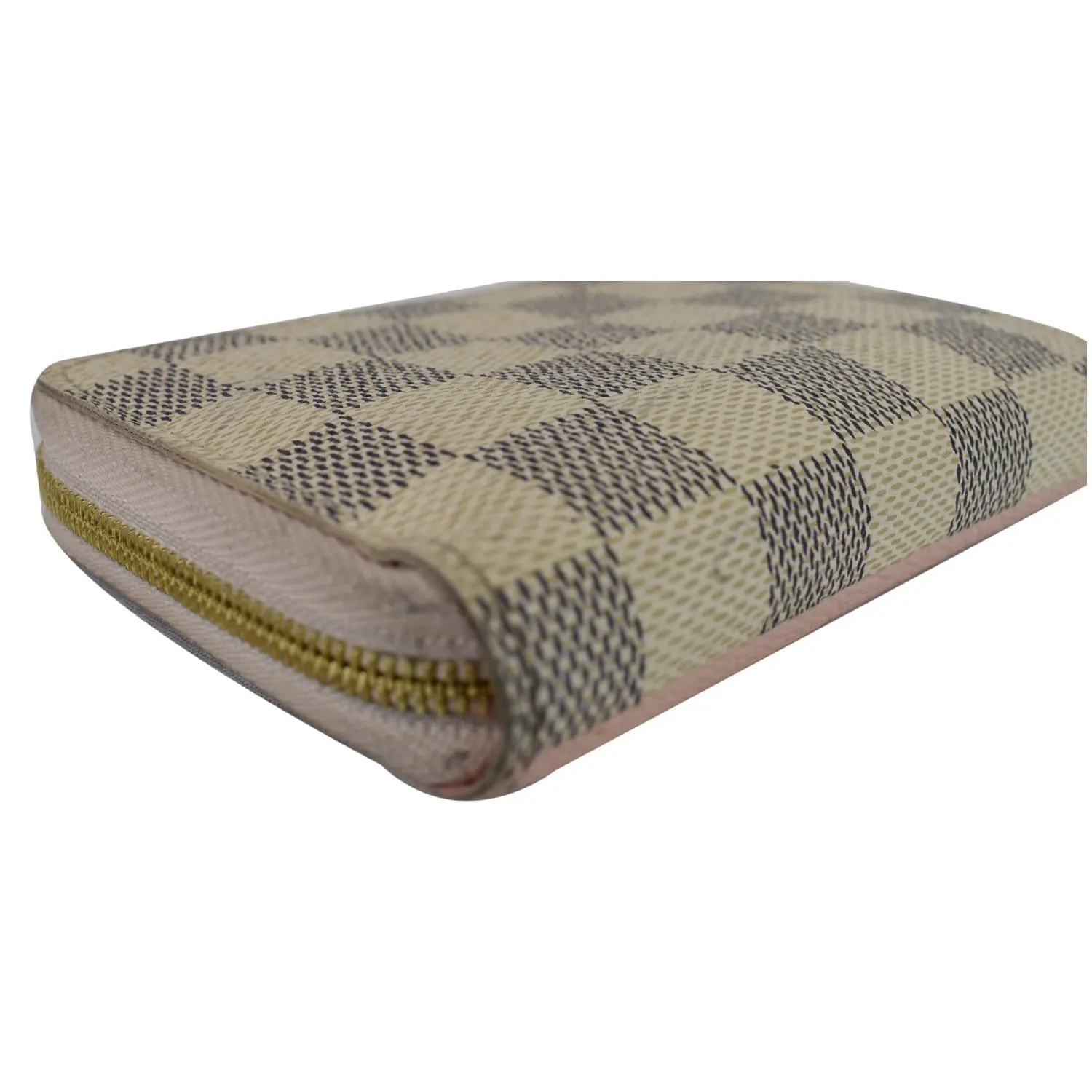 LOUIS VUITTON Birds Zippy Damier Azur Coin Purse White - Final Sale