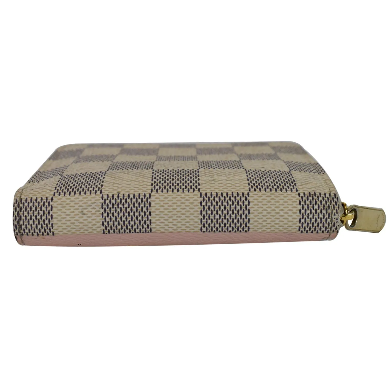 LOUIS VUITTON Birds Zippy Damier Azur Coin Purse White - Final Sale