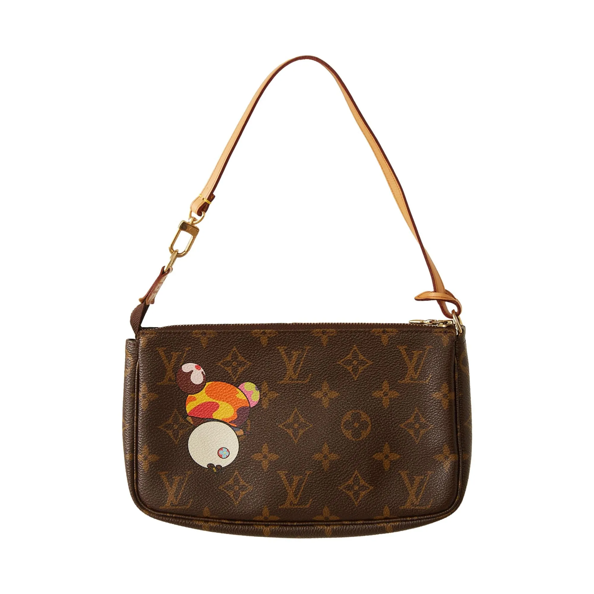 Louis Vuitton Brown Murakami Mini Shoulder Bag