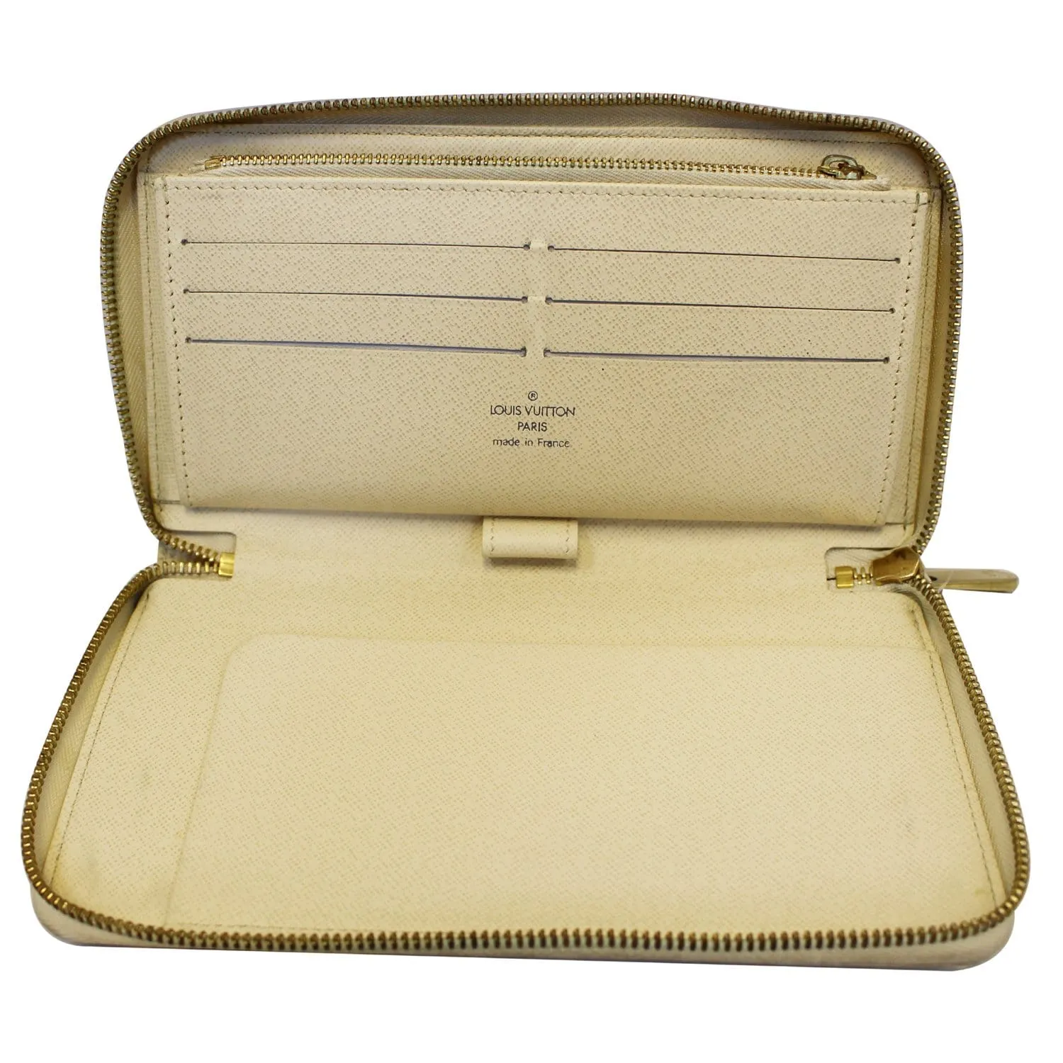 LOUIS VUITTON Damier Azur Zippy Organizer Wallet