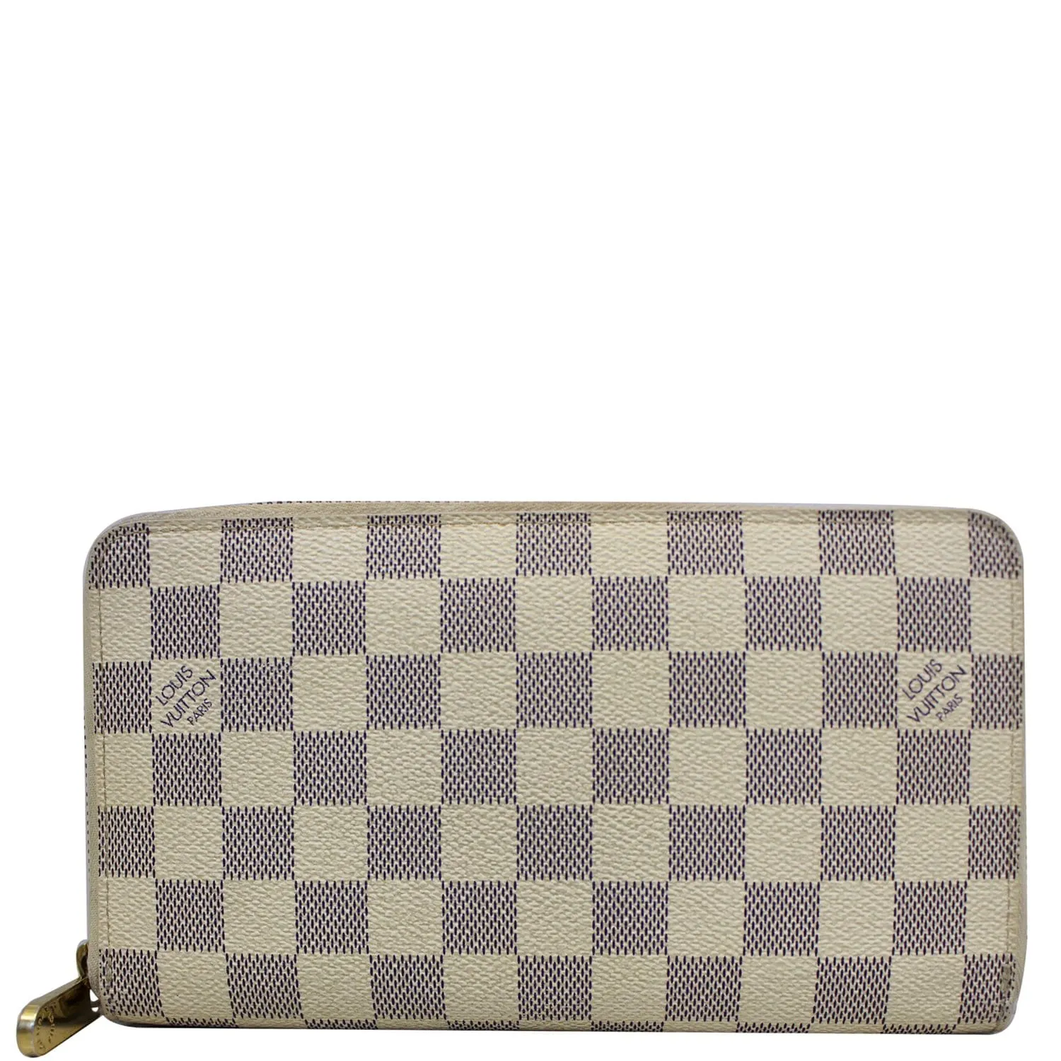 LOUIS VUITTON Damier Azur Zippy Organizer Wallet