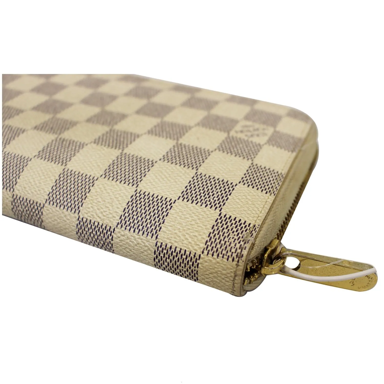 LOUIS VUITTON Damier Azur Zippy Organizer Wallet