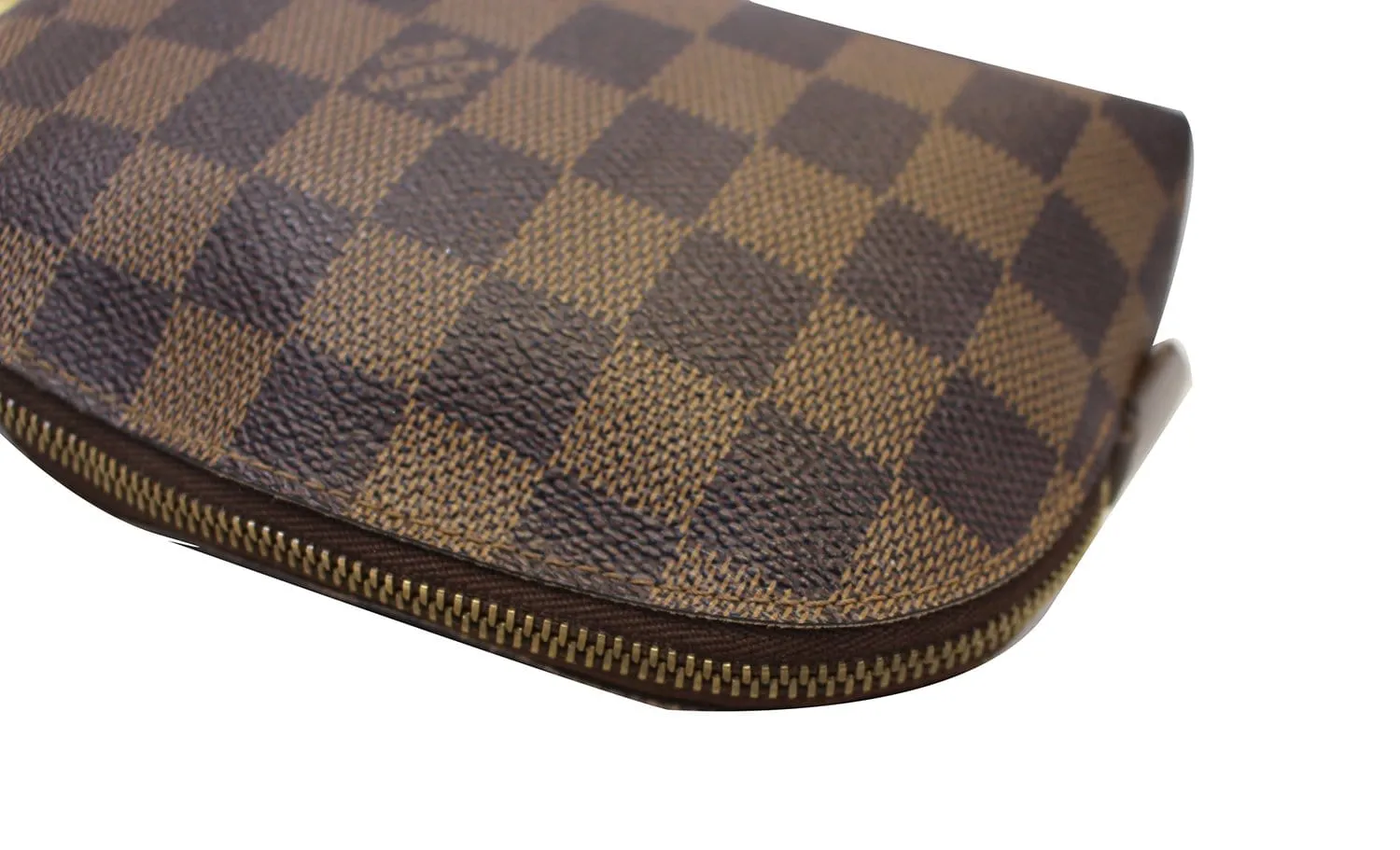 LOUIS VUITTON Damier Ebene Pochette Cosmetic Pouch - Sale