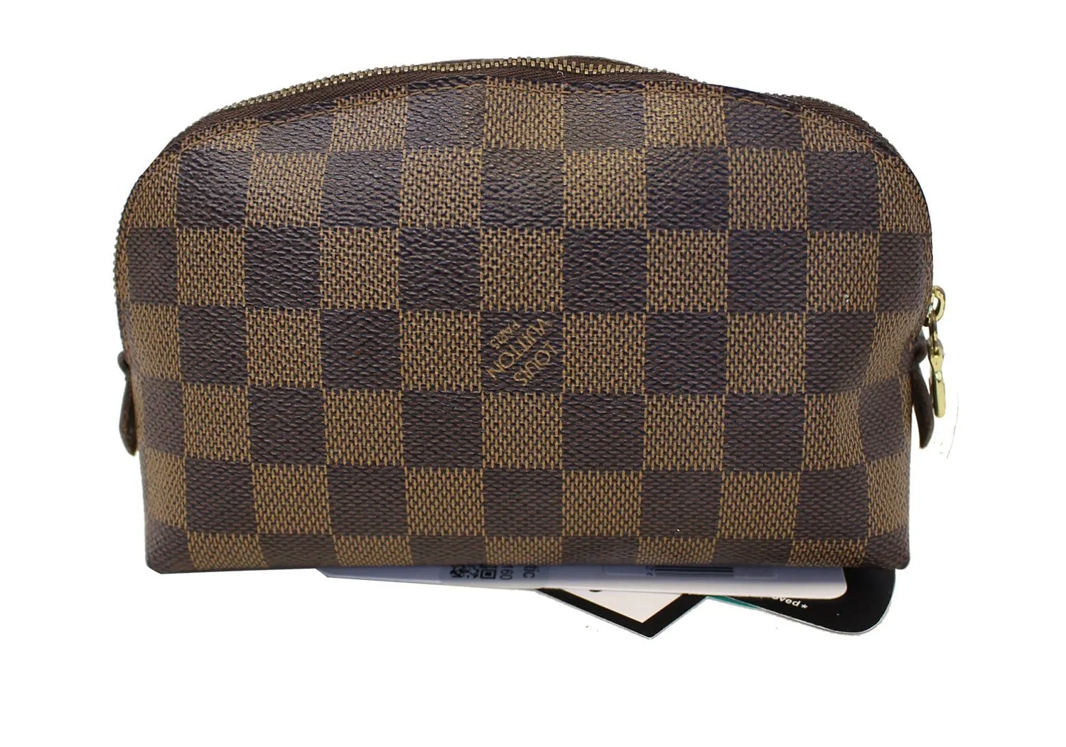 LOUIS VUITTON Damier Ebene Pochette Cosmetic Pouch - Sale