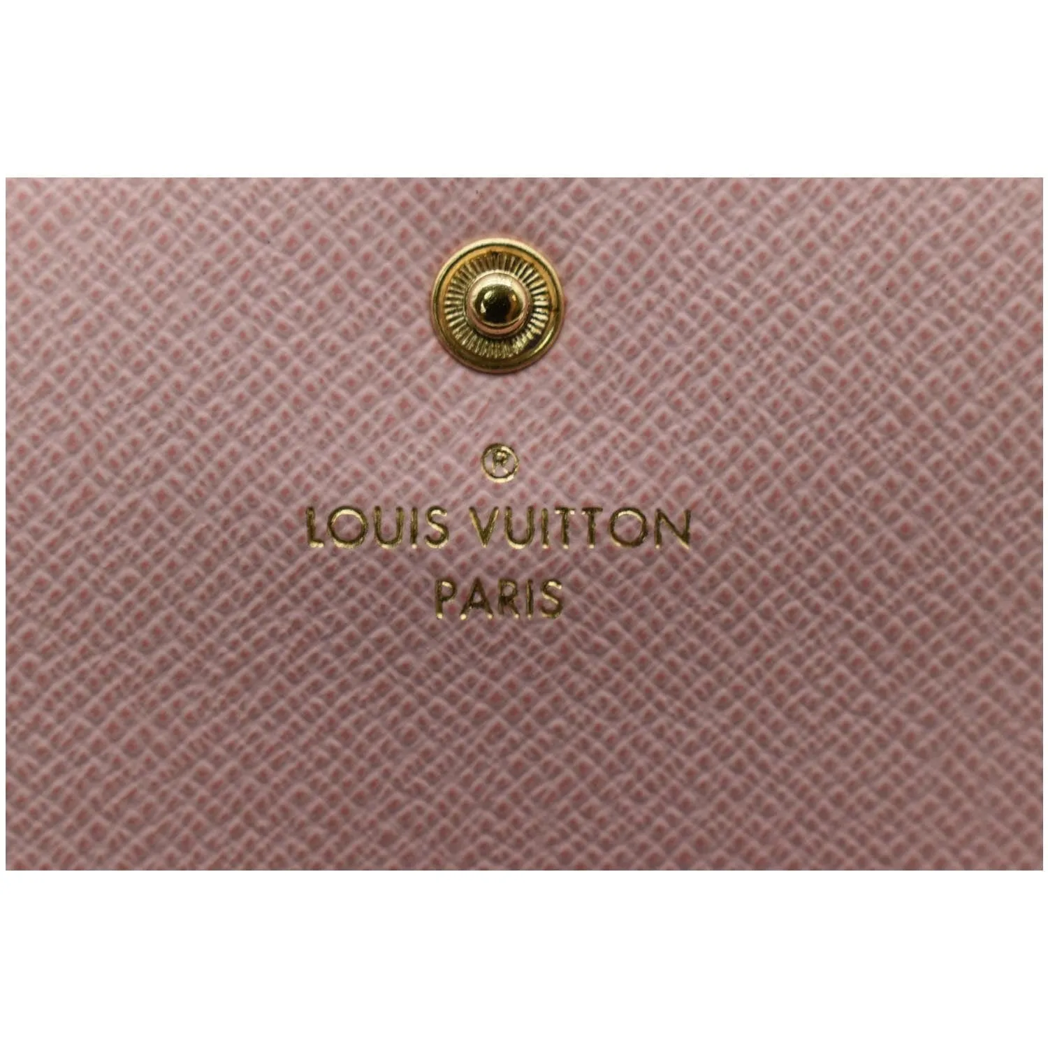 LOUIS VUITTON Emilie Monogram Canvas Wallet Rose Ballerine