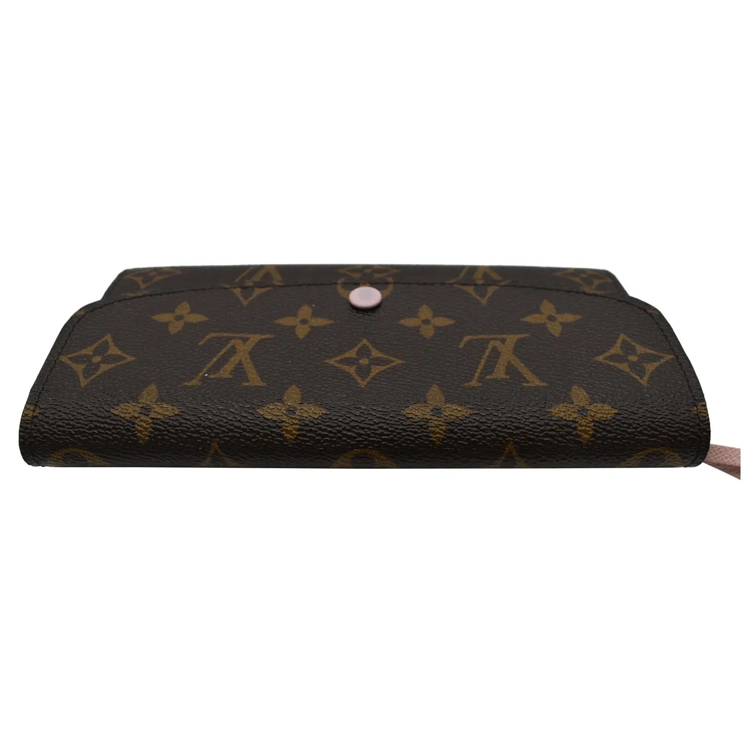 LOUIS VUITTON Emilie Monogram Canvas Wallet Rose Ballerine