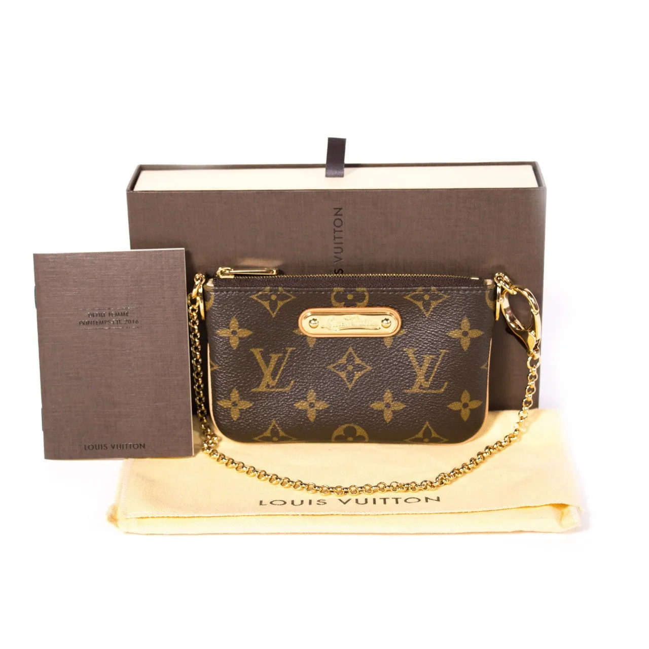 Louis Vuitton Milla Clutch Bag