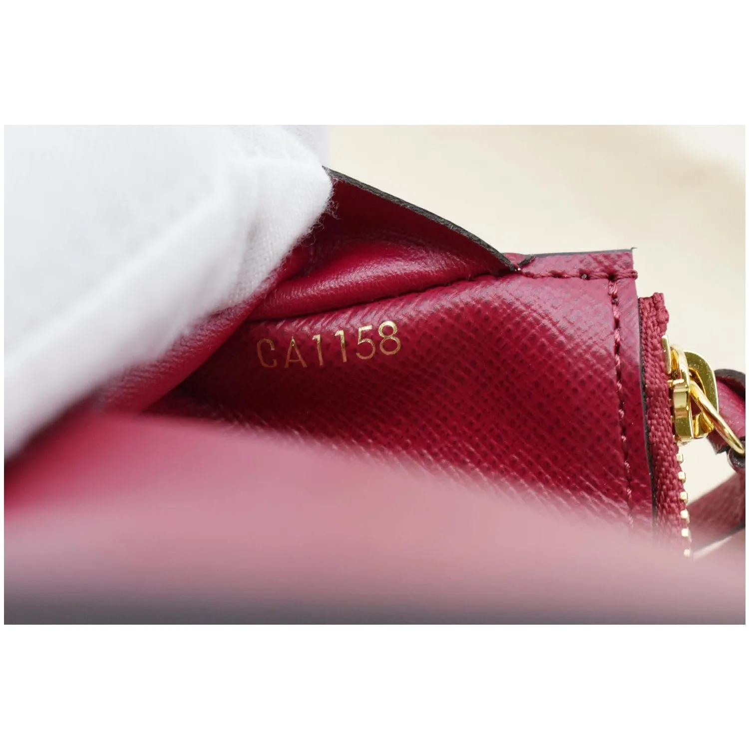 LOUIS VUITTON Monogram Canvas Sarah Wallet Brown