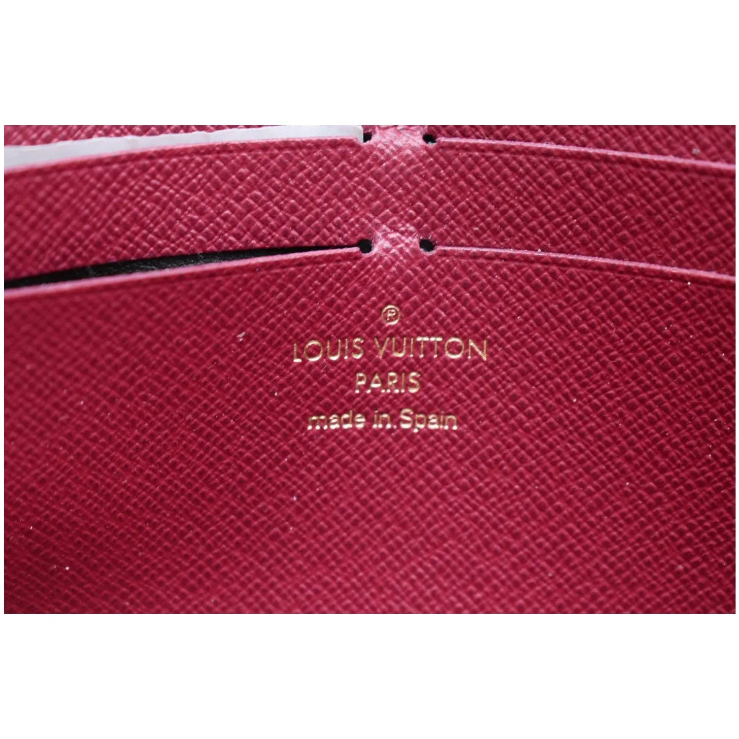 LOUIS VUITTON Monogram Canvas Sarah Wallet Brown