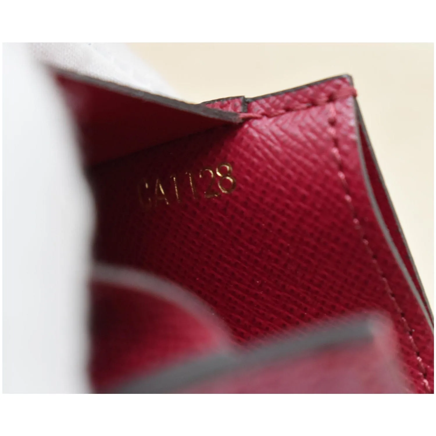 LOUIS VUITTON Monogram Canvas Sarah Wallet Brown