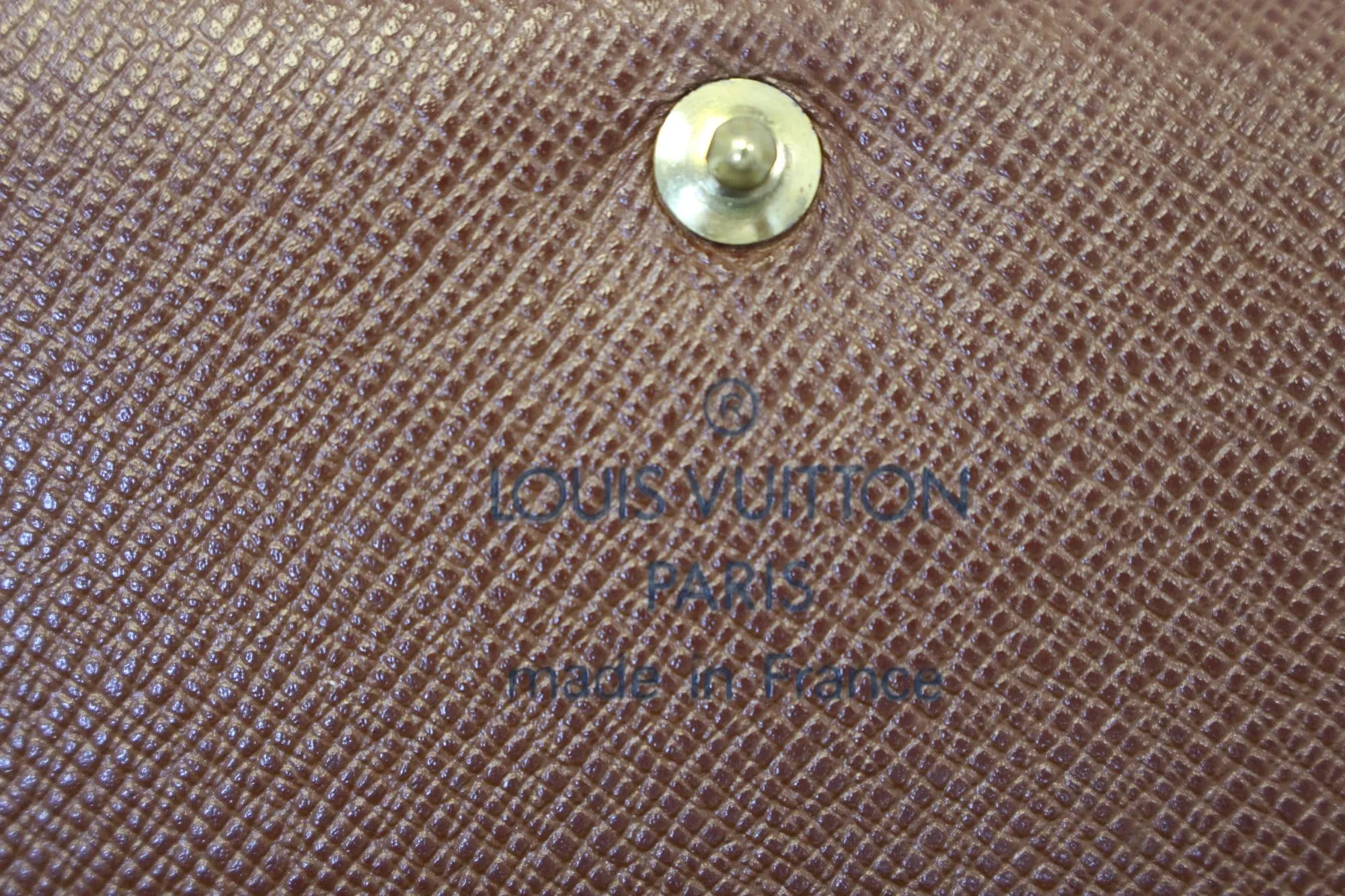 LOUIS VUITTON Porte Monnaie Monogram Canvas Billets Tresor Wallet