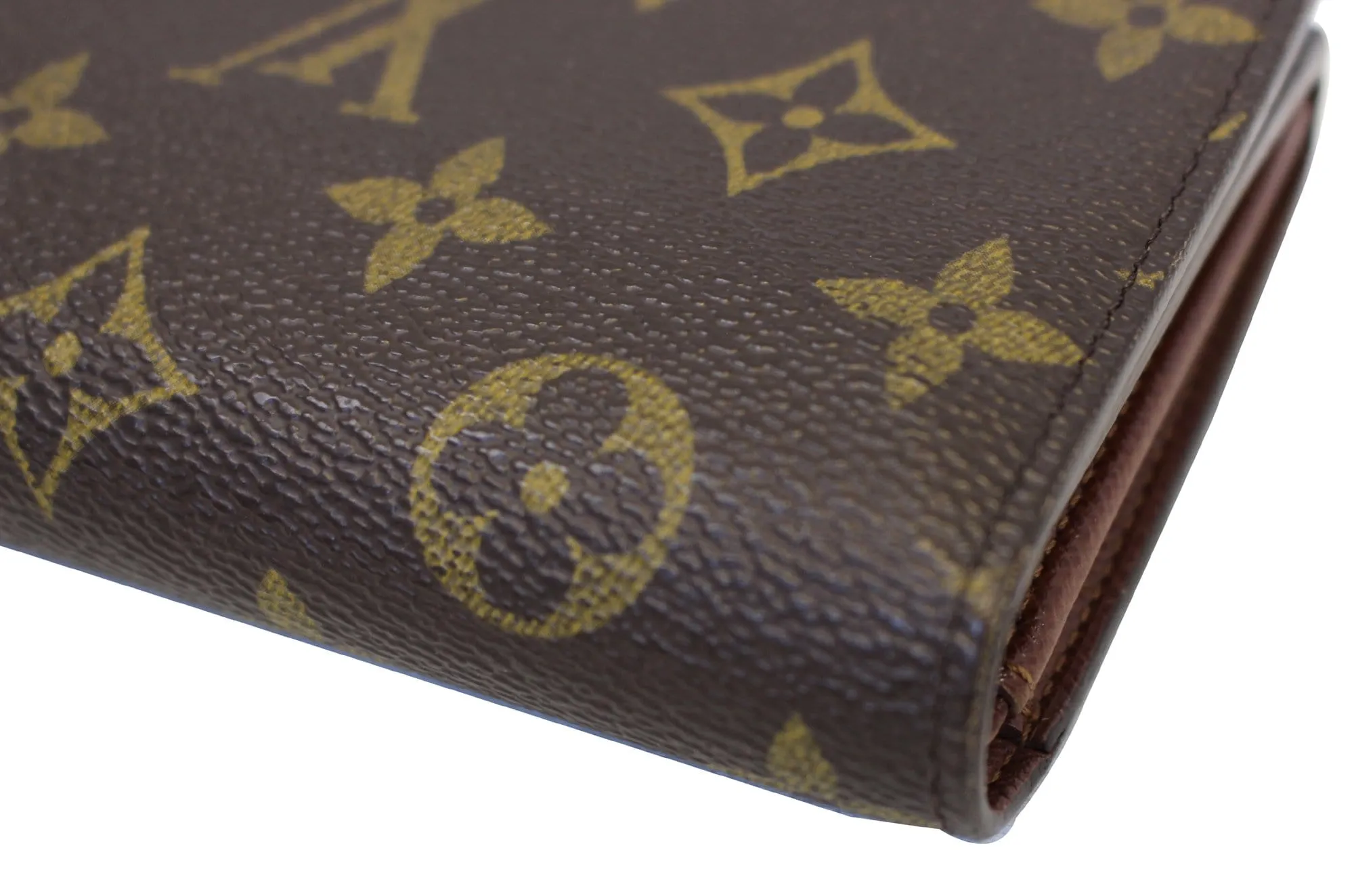 LOUIS VUITTON Porte Monnaie Monogram Canvas Billets Tresor Wallet
