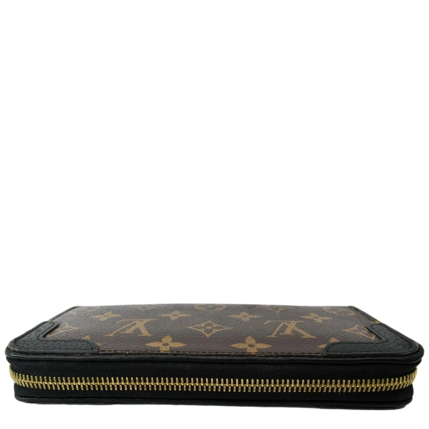 LOUIS VUITTON Retiro Monogram Canvas Zippy Wallet Brown