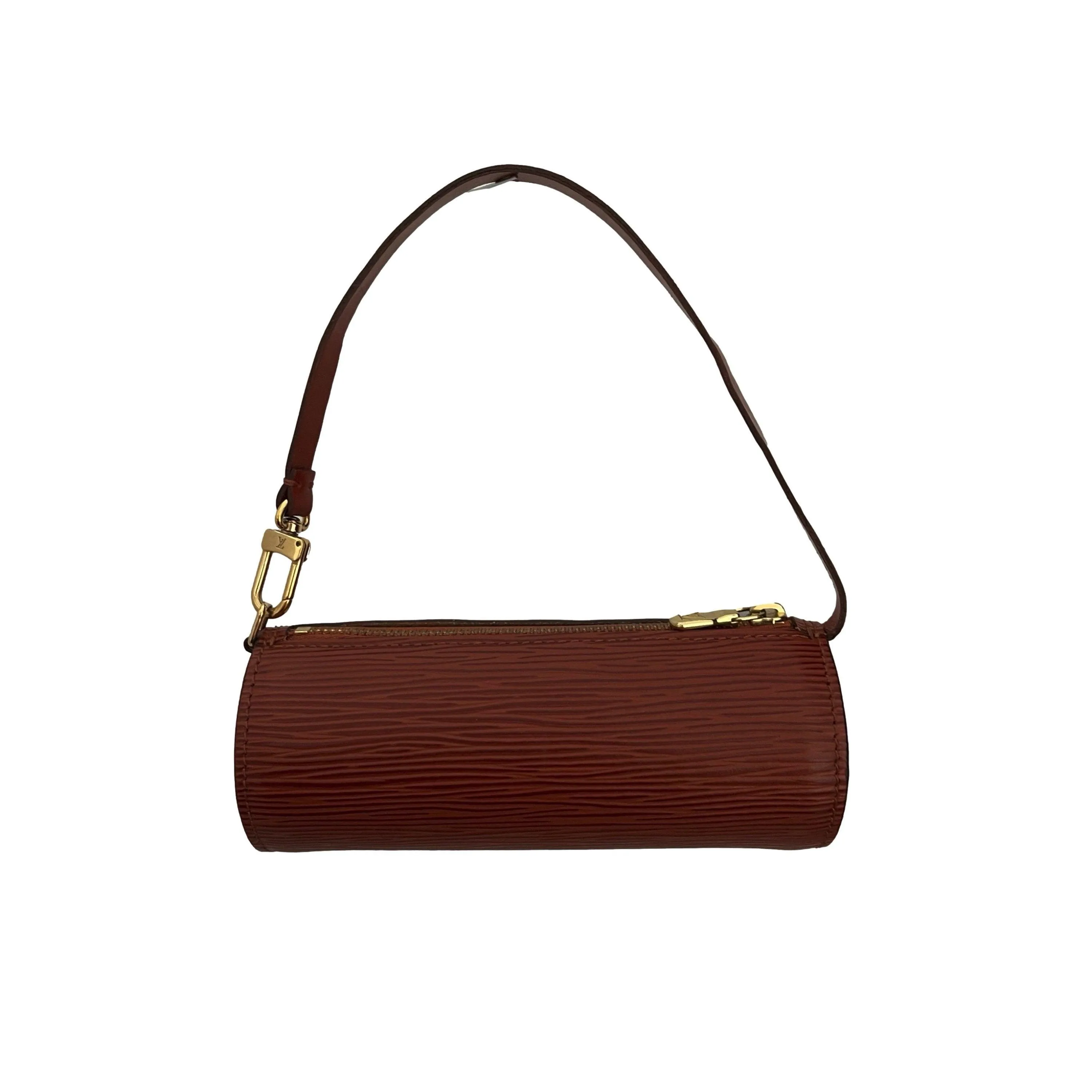 Louis Vuitton Rust Epi Micro Cylinder Bag