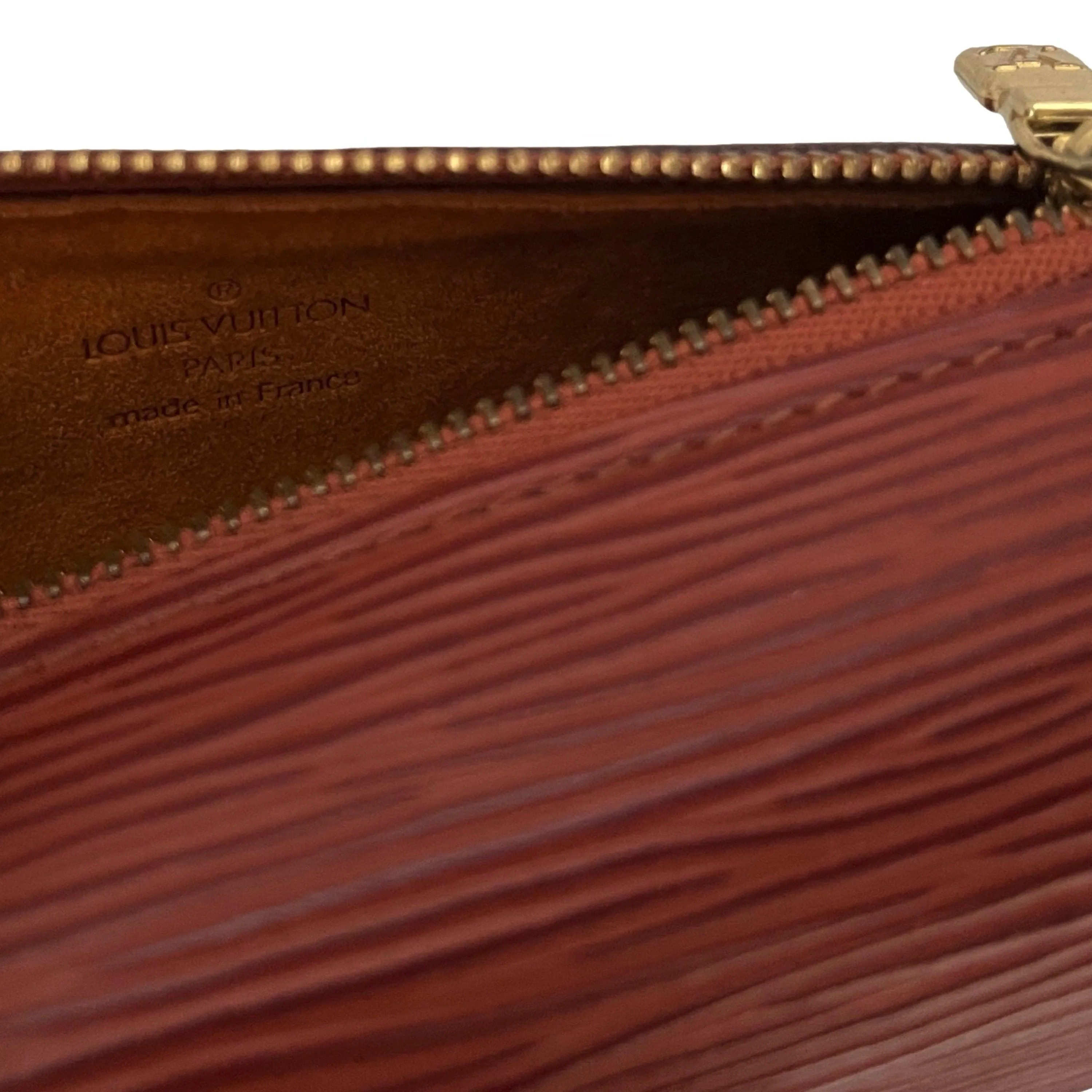 Louis Vuitton Rust Epi Micro Cylinder Bag