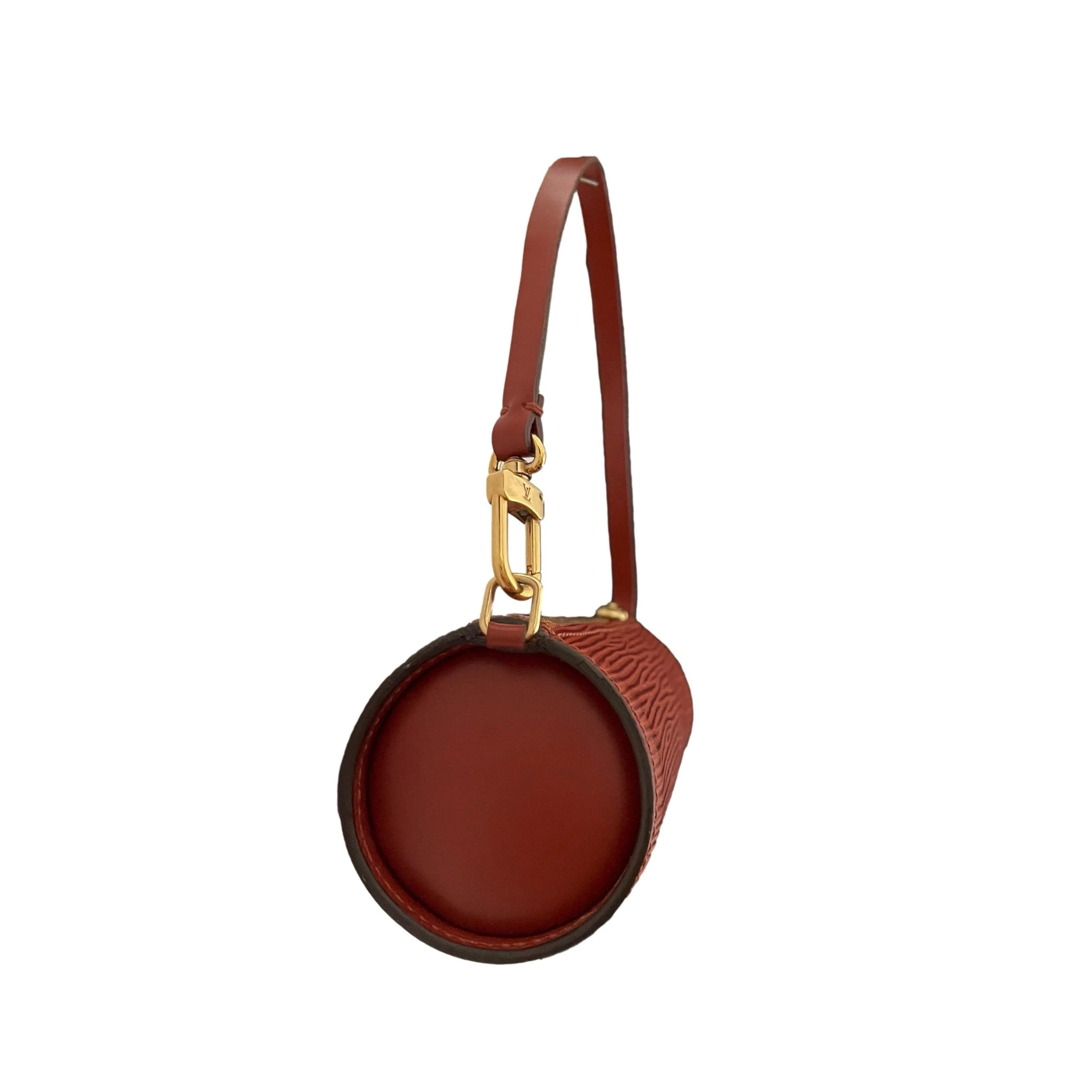 Louis Vuitton Rust Epi Micro Cylinder Bag