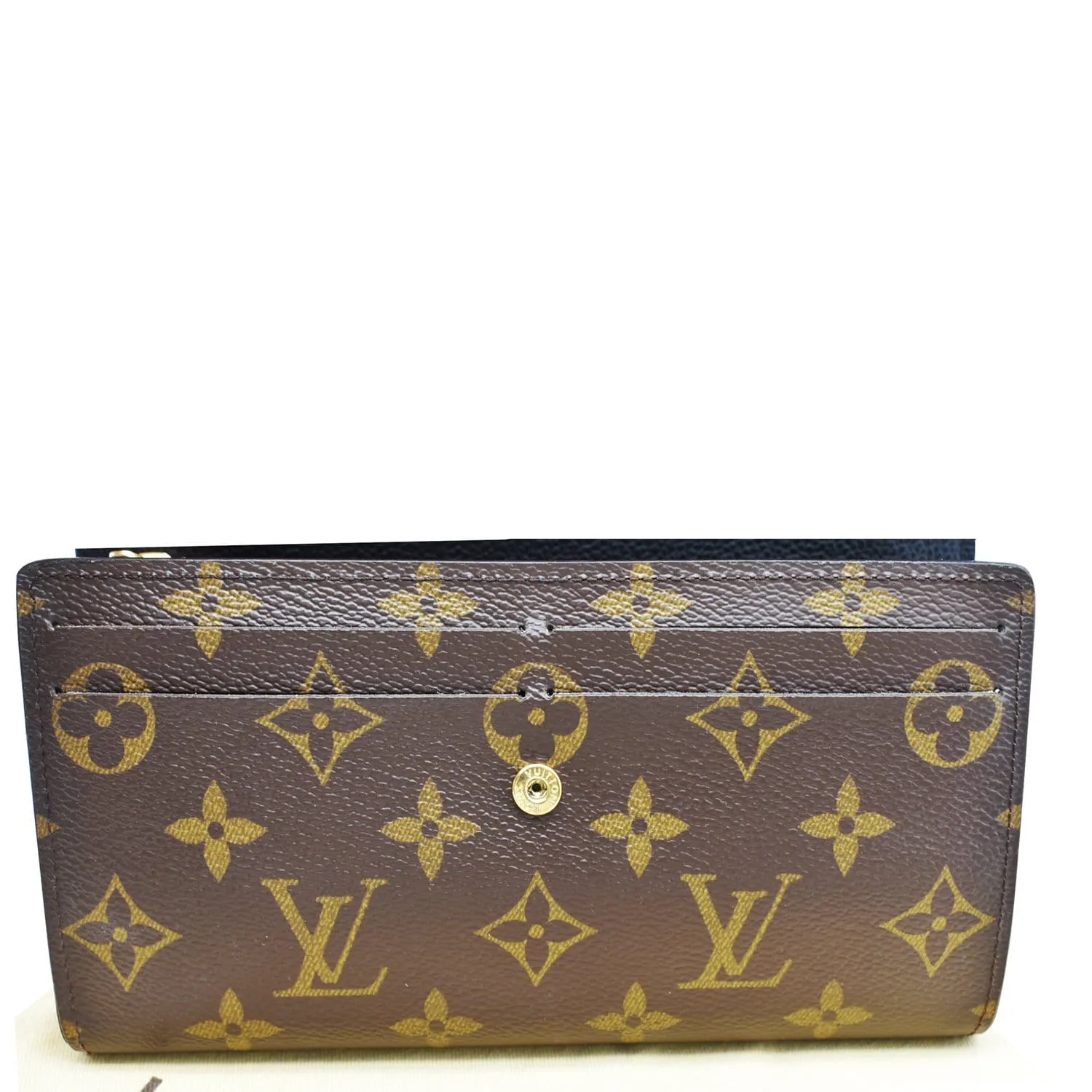 LOUIS VUITTON Venus Monogram Canvas Wallet Brown