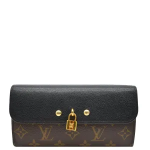 LOUIS VUITTON Venus Monogram Canvas Wallet Brown