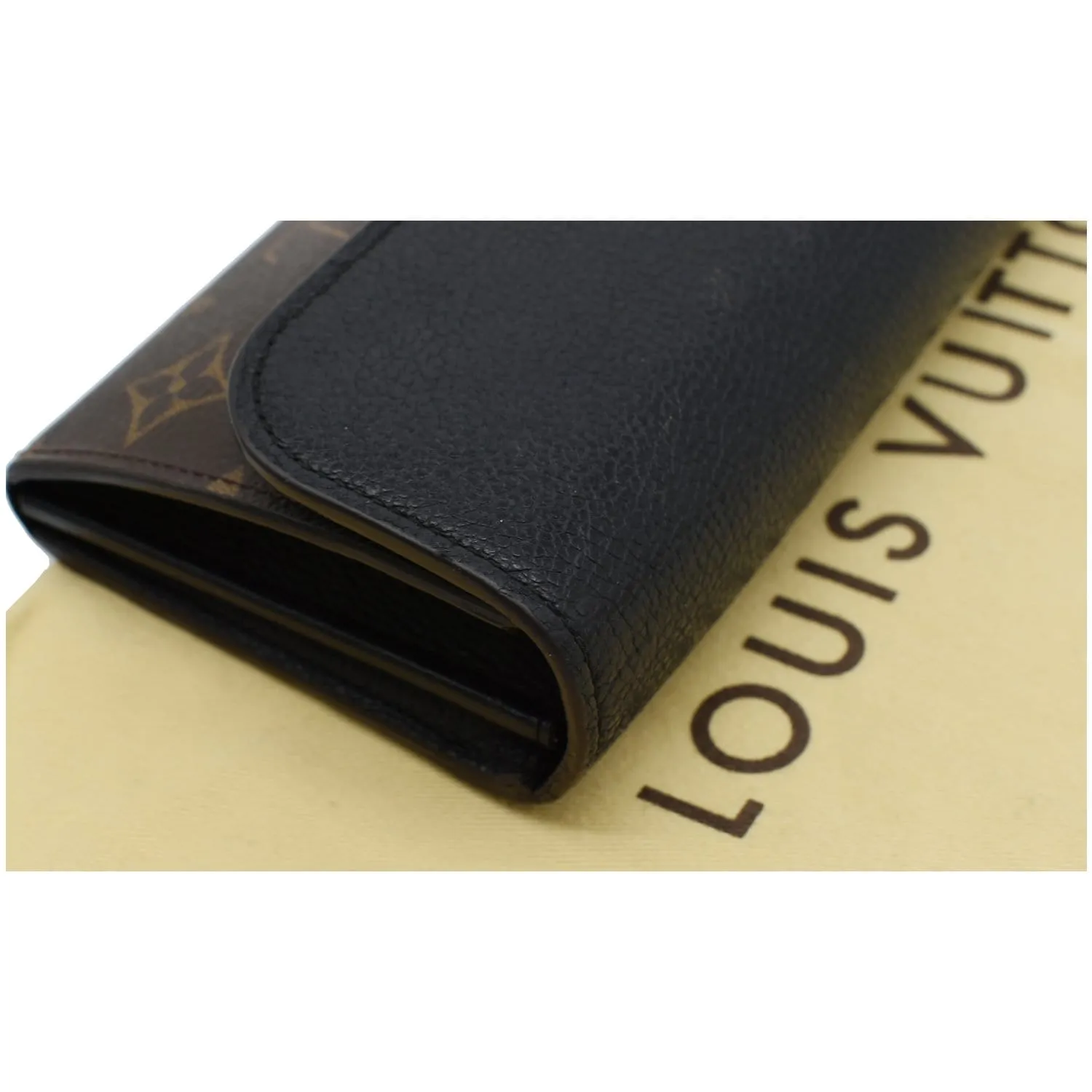 LOUIS VUITTON Venus Monogram Canvas Wallet Brown